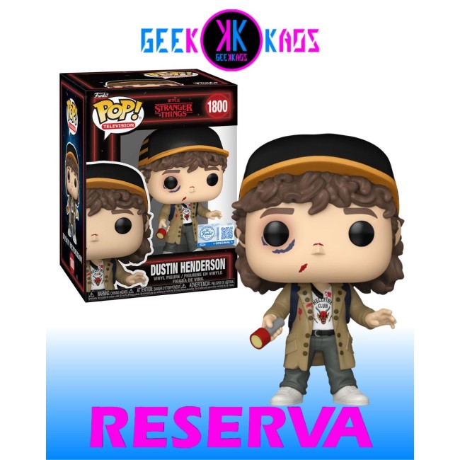 FUNKO POP! - STRANGER THINGS - DUSTIN HENDERSON 1800 (SE)