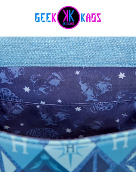 BOLSO - HARRY POTTER - DENIM - LOUNGEFLY