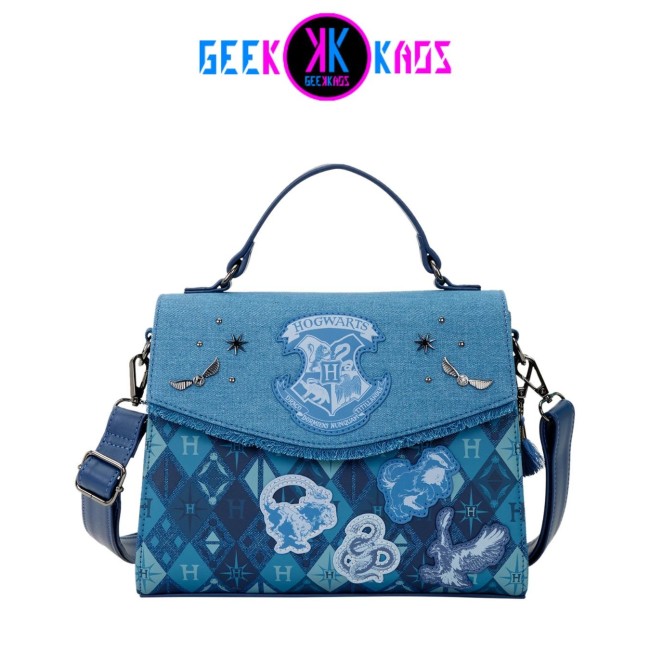 BOLSO - HARRY POTTER - DENIM - LOUNGEFLY