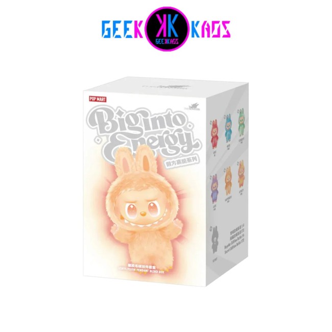 POP MART - THE MONSTERS - BIG INTO ENERGY SERIES- VINYL PLUSH PENDANT BLIND BOX - 10.5 CM