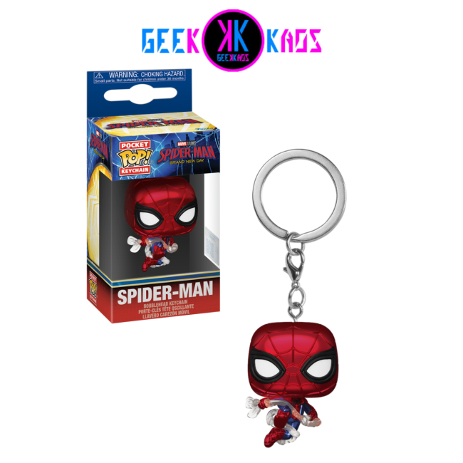 FUNKO POP! KEYCHAIN - SPIDER-MAN: BRAND NEW DAY - SPIDER-MAN (SE)