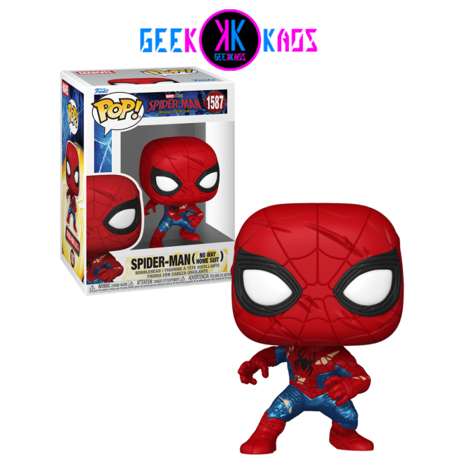 FUNKO POP! - SPIDER-MAN: BRAND NEW DAY - SPIDER-MAN (NO WAY HOME SUIT) 1587