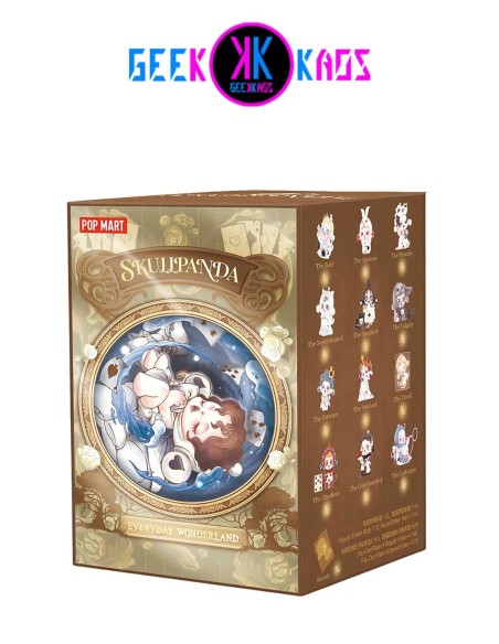 POP MART - SKULLPANDA - EVERYDAY WONDERLAND SERIES FIGURES - 8.6 CM