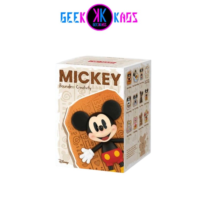 POP MART - MICKEY - BOUNDLESS CREATIVITY SERIES FIGURES - 10 CM