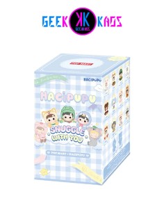 POP MART - HACIPUPU - SNUGGLE WITH YOU SERIES FIGURES - 8-12 CM