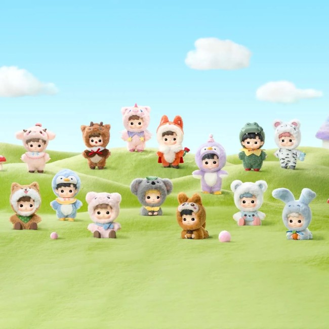 POP MART - HACIPUPU - SNUGGLE WITH YOU SERIES FIGURES - 8-12 CM