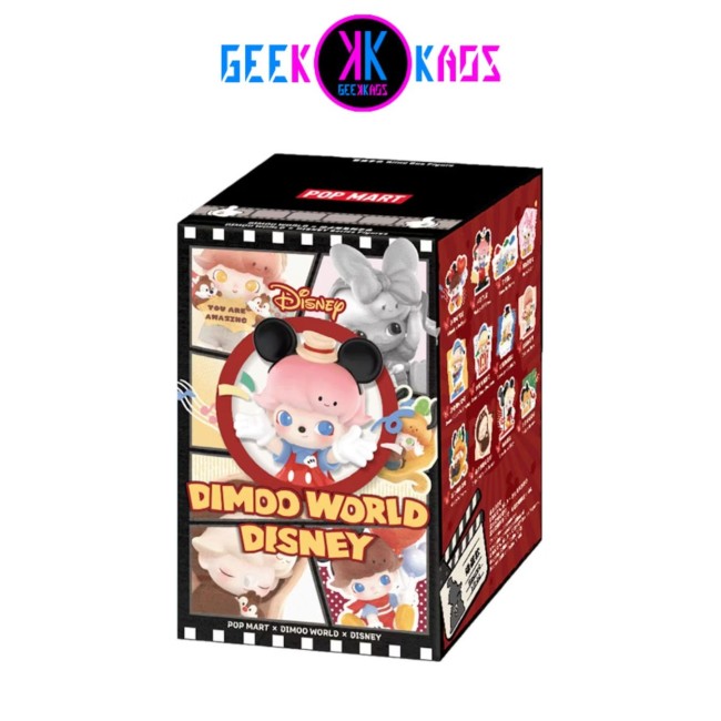 POP MART - DIMOO WORLD X DISNEY SERIES FIGURES - 7-10 CM