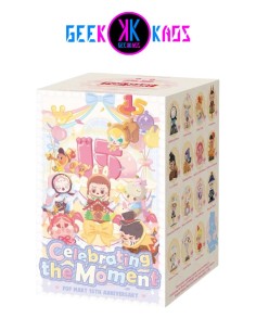 POP MART - CELEBRATING THE MOMENT POP MART 15TH ANNIVERSARY SERIES FIGURES - 7-12 CM