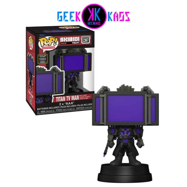 FUNKO POP! - SKIBIDI - TITAN TV MAN 2367 (LIGHTS & SOUNDS)