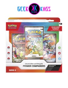 POKEMON TCG - CAJA ILUSTRACIÓN - PRIMEROS COMPAÑEROS SERIE 2