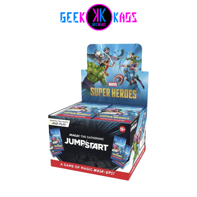 MAGIC: THE GATHERING - SUPER HEROES - JUMPSTART BOOSTER DISPLAY (24 SOBRES) - INGLES