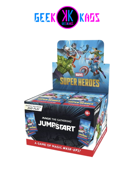 MAGIC: THE GATHERING - SUPER HEROES - JUMPSTART BOOSTER DISPLAY (24 SOBRES) - INGLES