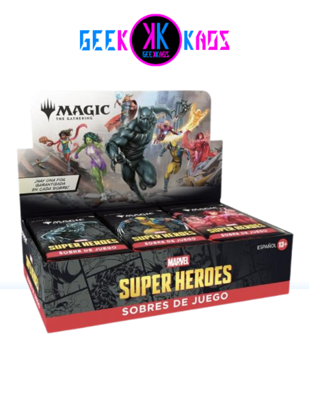 MAGIC: THE GATHERING - SUPER HEROES - SOBRES DE JUEGO (30 SOBRES) - ESPAÑOL