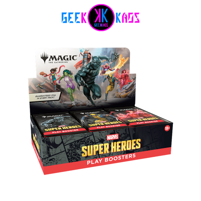 MAGIC: THE GATHERING - SUPER HEROES - BOOSTER DISPLAY (30 SOBRES) - INGLES