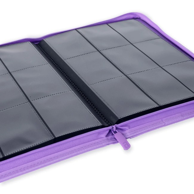ALBUM TCG - JUST PURPLE - 9 POCKET - 360 CARTAS - VAULT X