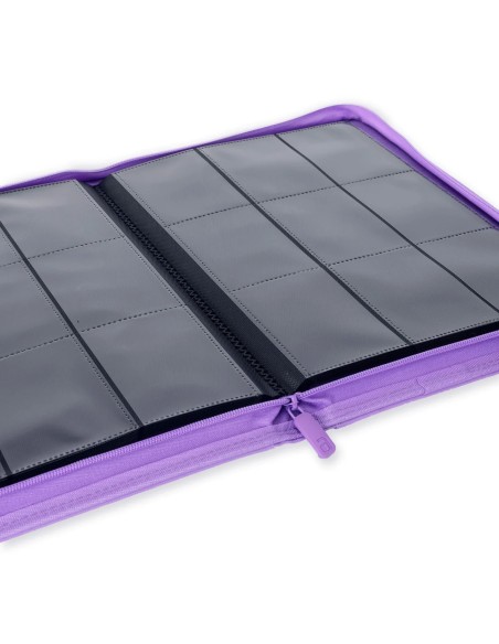 ALBUM TCG - JUST PURPLE - 9 POCKET - 360 CARTAS - VAULT X