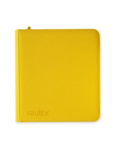 ALBUM TCG - SUNRISE YELLOW - 12 POCKET - 480 CARTAS - VAULT X