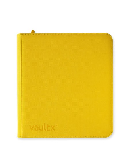 ALBUM TCG - SUNRISE YELLOW - 12 POCKET - 480 CARTAS - VAULT X