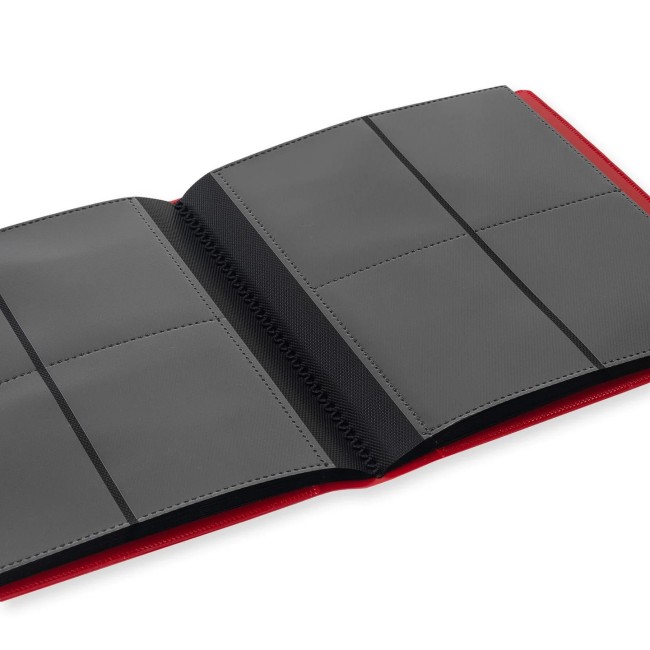 ALBUM TCG - RED - 4 POCKET - 160 CARTAS - VAULT X