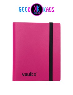 ALBUM TCG - PINK - 4 POCKET - 160 CARTAS - VAULT X
