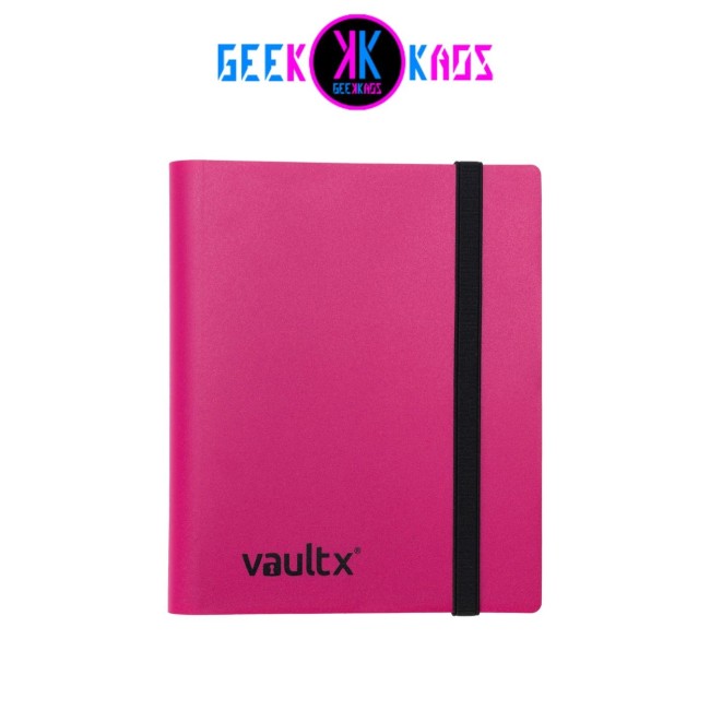 ALBUM TCG - PINK - 4 POCKET - 160 CARTAS - VAULT X