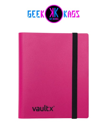 ALBUM TCG - PINK - 4 POCKET - 160 CARTAS - VAULT X