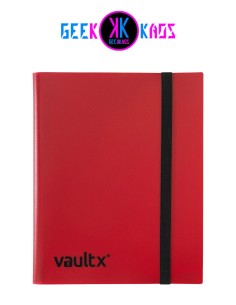 ALBUM TCG - RED - 9 POCKET - 360 CARTAS - VAULT X