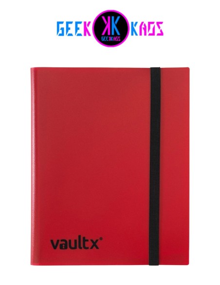 ALBUM TCG - RED - 9 POCKET - 360 CARTAS - VAULT X