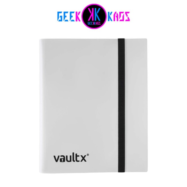 ALBUM TCG - WHITE - 9 POCKET - 360 CARTAS - VAULT X