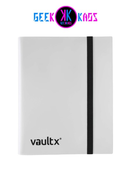 ALBUM TCG - WHITE - 9 POCKET - 360 CARTAS - VAULT X