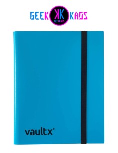 ALBUM TCG - BLUE - 9 POCKET - 360 CARTAS - VAULT X