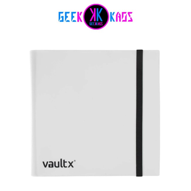 ALBUM TCG - WHITE - 12 POCKET - 480 CARTAS - VAULT X