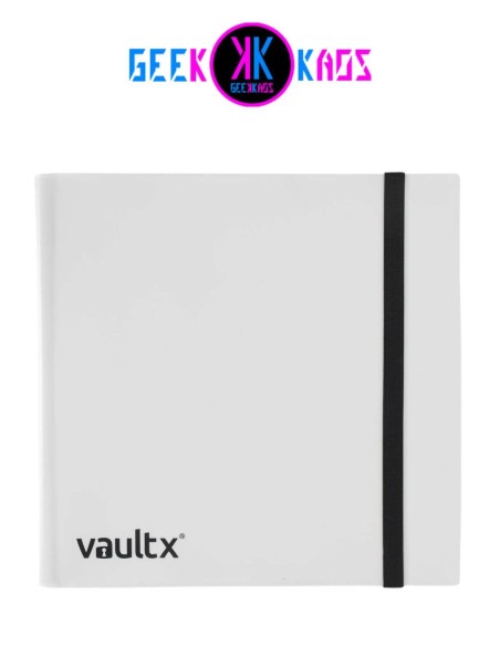 ALBUM TCG - WHITE - 12 POCKET - 480 CARTAS - VAULT X