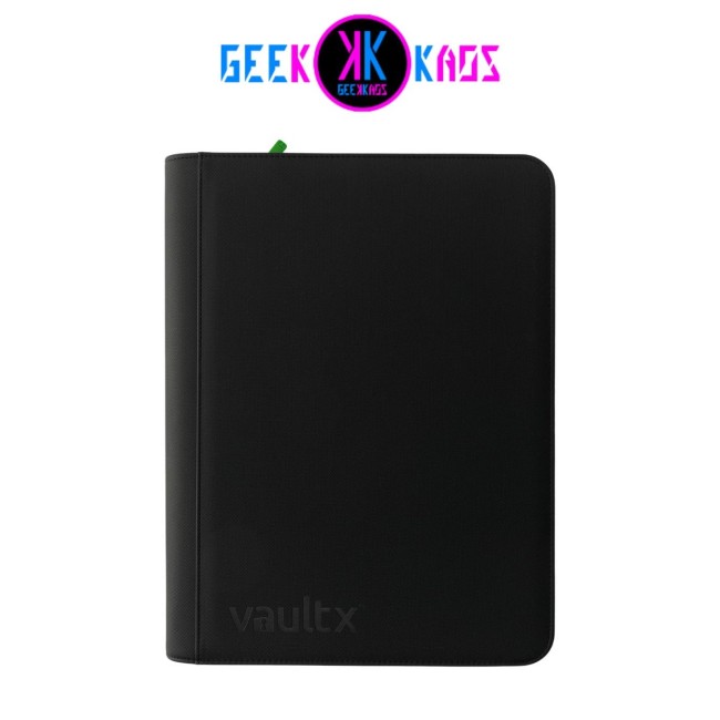 ALBUM TCG - SIGNATURE BLACK - 16 POCKET - 1088 CARTAS - VAULT X