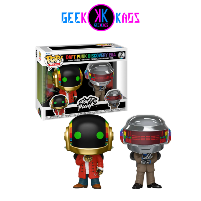 FUNKO POP! - DAFT PUNK - DAFT PUNK DISCOVERY ERA (2-PACK)