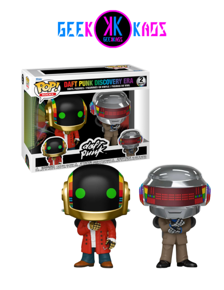 FUNKO POP! - DAFT PUNK - DAFT PUNK DISCOVERY ERA (2-PACK)