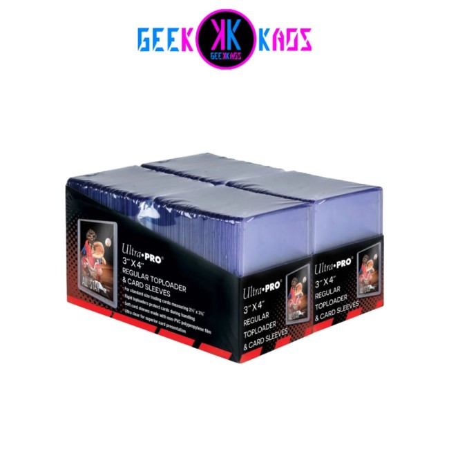 FUNDAS TCG - 200 TOPLOADER + 200 PENNY SLEEVES - ULTRA PRO