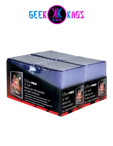 FUNDAS TCG - 200 TOPLOADER + 200 PENNY SLEEVES - ULTRA PRO