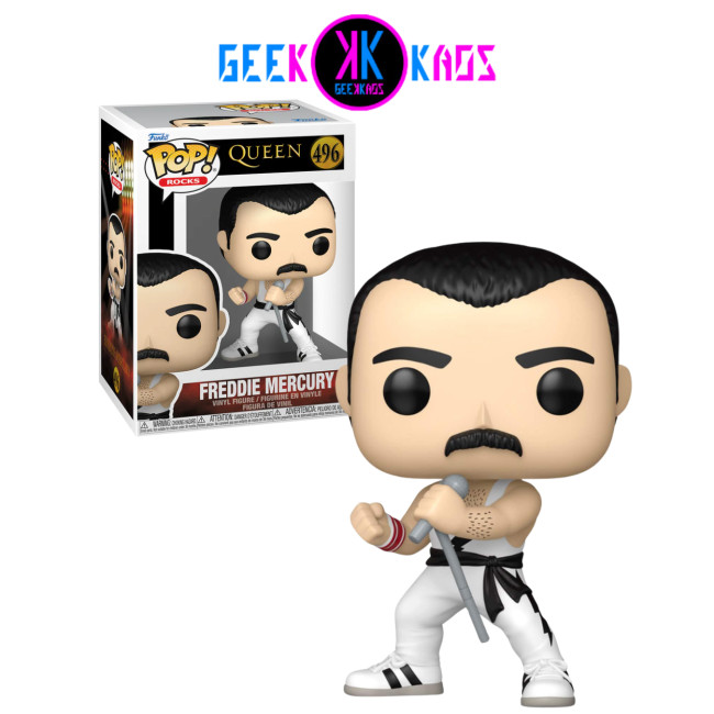 FUNKO POP! - FREDDIE MERCURY - FREDDIE MERCURY 496