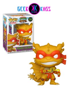 FUNKO POP! - TEENAGE MUTANT NINJA TURTLES X GODZILLA - MICHELANGELO X KING GHIDORAH 2344