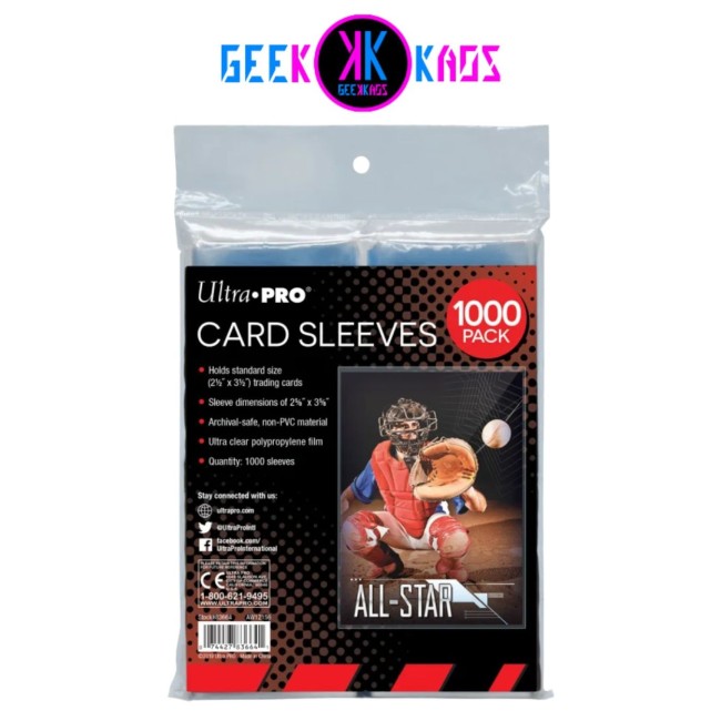 FUNDAS TCG - PENNY SLEEVES (1000 UND) - ULTRA PRO