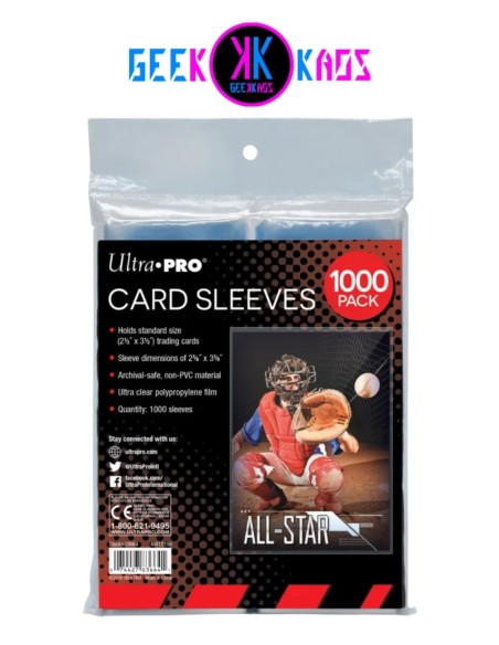 FUNDAS TCG - PENNY SLEEVES (1000 UND) - ULTRA PRO