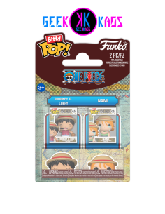 BITTY POP! - ONE PIECE - LUFFY & NAMI (2-PACK)
