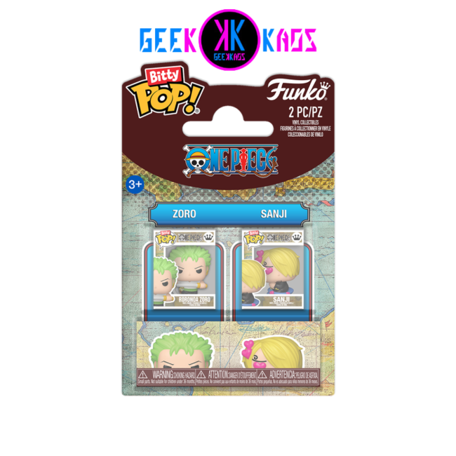 BITTY POP! - ONE PIECE - ZORO & SANJI (2-PACK)