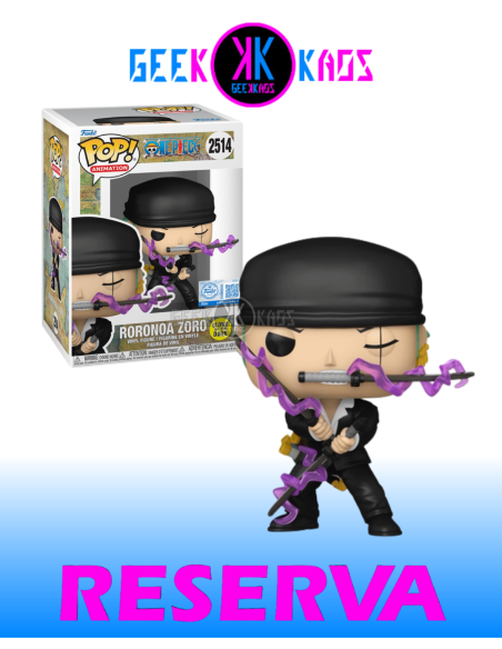 FUNKO POP! - ONE PIECE - RORONOA ZORO 2514 (GLOW) ( SPECIAL EDITION )