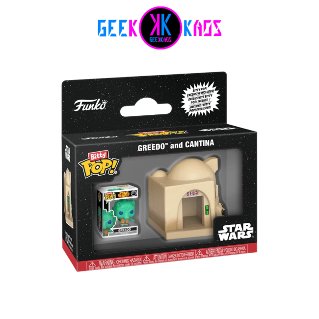 BITTY POP! TOWNS - STAR WARS - GREEDO AND CANTINA