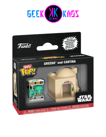 BITTY POP! TOWNS - STAR WARS - GREEDO AND CANTINA