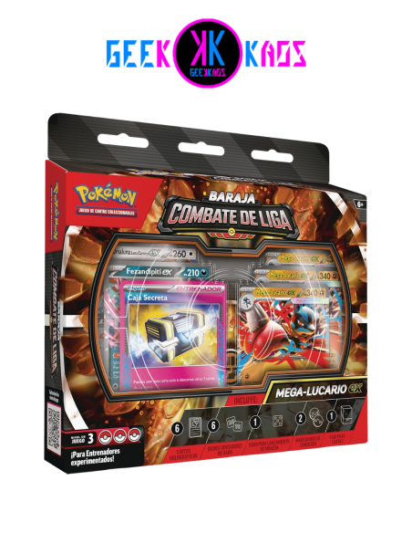 POKEMON TCG - BATTLE DECK MEGA LUCARIO EX - ESPAÑOL