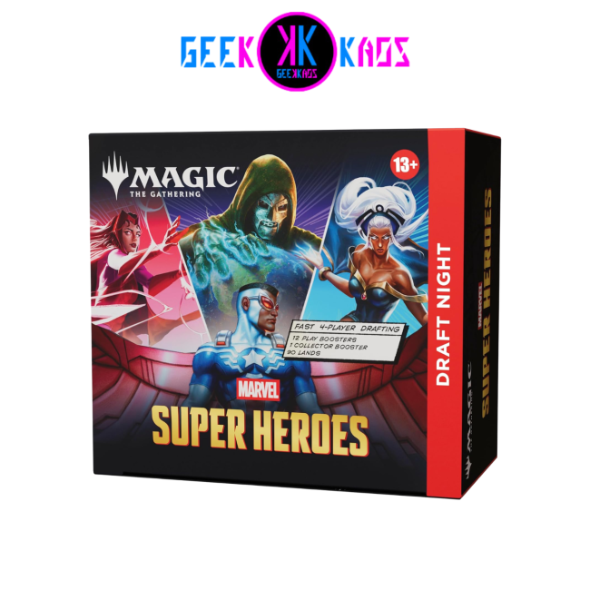 MAGIC: THE GATHERING - SUPER HEROES - DRAFT NIGHT - INGLES