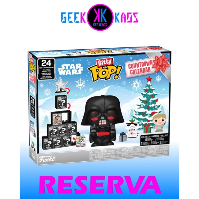 BITTY POP! - STAR WARS - COUNTDOWN CALENDAR 24 DIAS